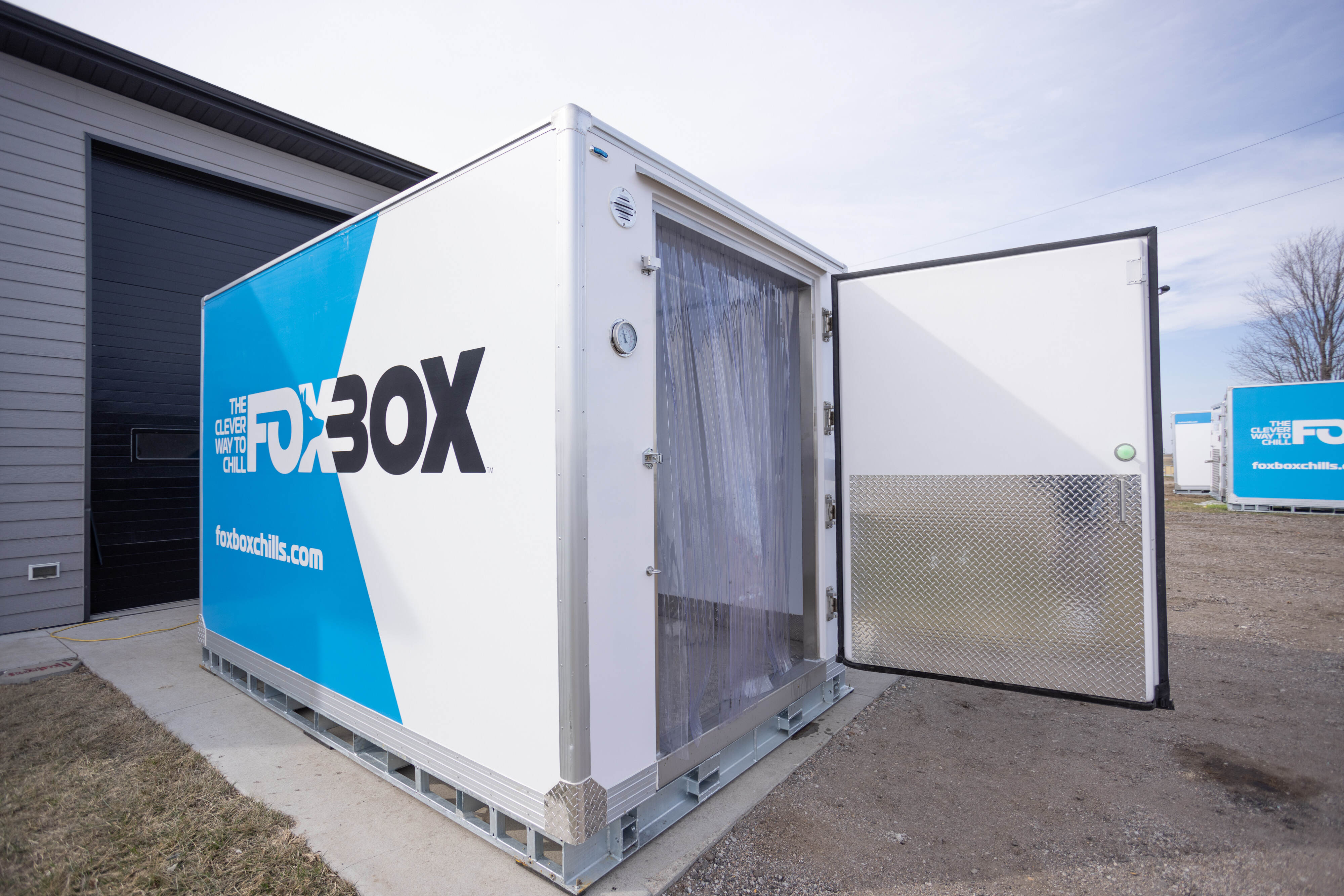 FoxBox Chills cold storage in use